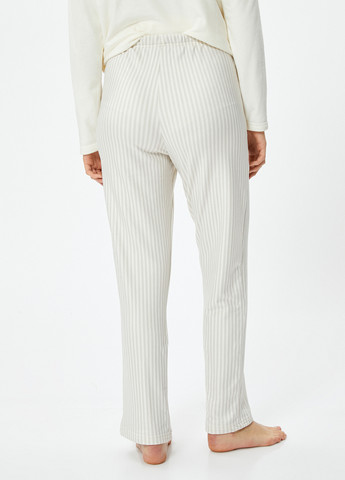 Белая всесезон пижама (лонгслив, брюки) лонгслив + брюки KOTON
