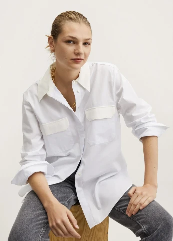 Джинсы плотный деним mom fit Mango - (256519075)