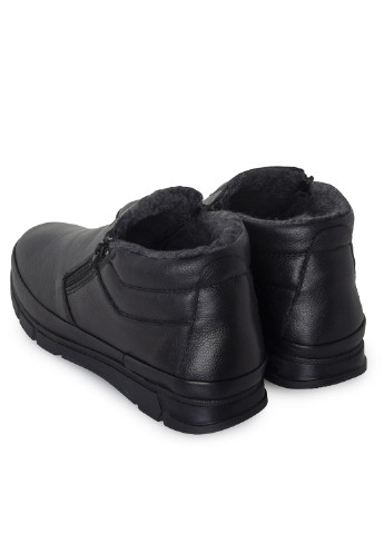 Черные зимние ботинки No Brand