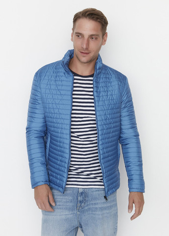 Голубая демисезонная куртка Trendyol