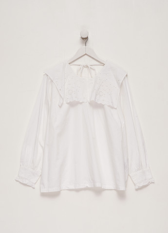Белая демисезонная блуза Only Carmakoma