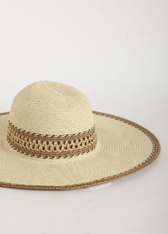 Шляпа C&A бежевая пляжная