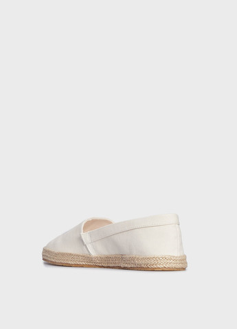 Белые эспадрильи Calvin Klein Jeans логотип логотип, плетение (328199708)