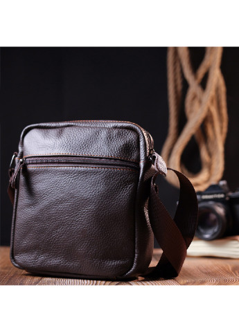 Мужская кожаная сумка 18х19х6 см Vintage (255709223)