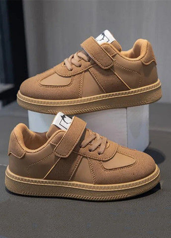 Коричневые демисезонные кроссовки SHEIN