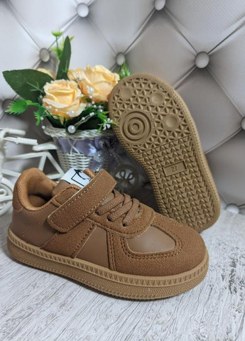 Коричневые демисезонные кроссовки SHEIN