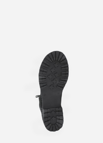 Осенние ботинки ro18228 черный Olevit из натуральной замши