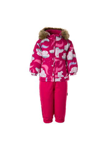 Фуксиновый зимний комплект зимний (куртка + полукомбинезон) avery Huppa