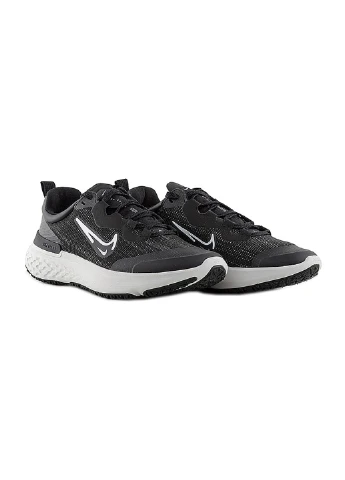Кроссовки W REACT MILER 2 SHIELD Nike чёрные демисезоны (253650627)