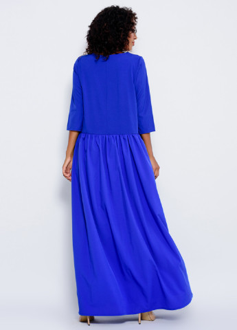 Синя кежуал сукня Issa однотонна
