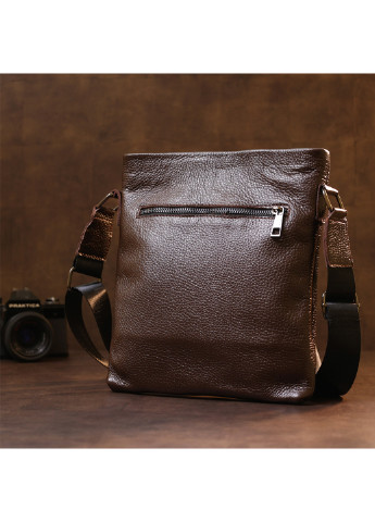 Мужская кожаная сумка через плечо 24х26 см Shvigel (253491136)