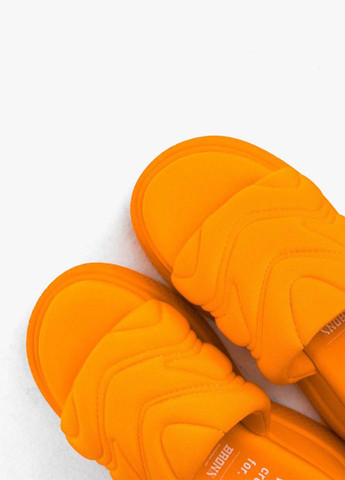 Оранжевые шлепанцы Bronx