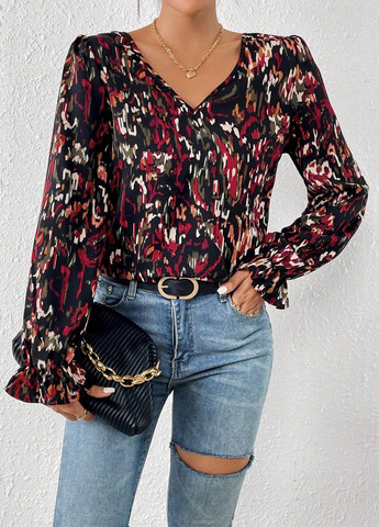 Комбінована блуза SHEIN