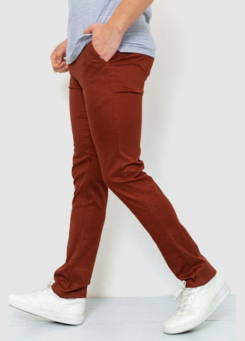 Терракотовые кэжуал демисезонные зауженные брюки Ager