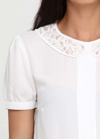 Белая летняя блуза Mint & Berry