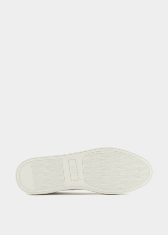 Белые демисезонные кроссовки Armani Exchange