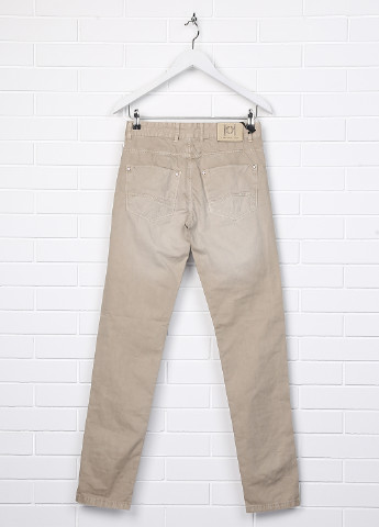 Светло-коричневые демисезонные прямые джинсы Hamaki-Ho