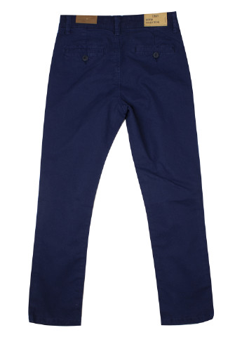 Темно-синие демисезонные прямые джинсы E & H