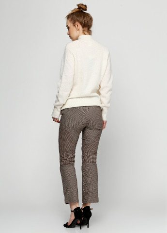 Светло-коричневые кэжуал демисезонные брюки H&M Studio