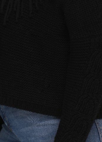 Черный демисезонный пуловер пуловер Bel Air