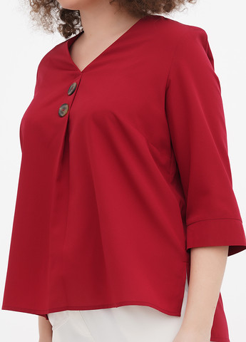 Бордова блузка Minus