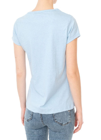 Голубая летняя футболка Emoi