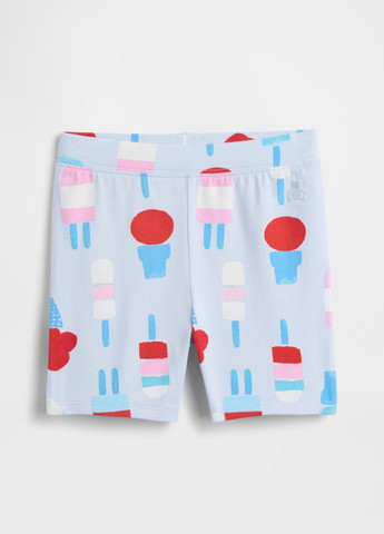 Блакитний літній комплект (туніка, шорти) Gap