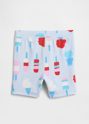 Блакитний літній комплект (туніка, шорти) Gap