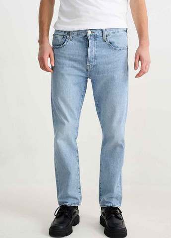 Голубые демисезонные регюлар фит джинсы C&A