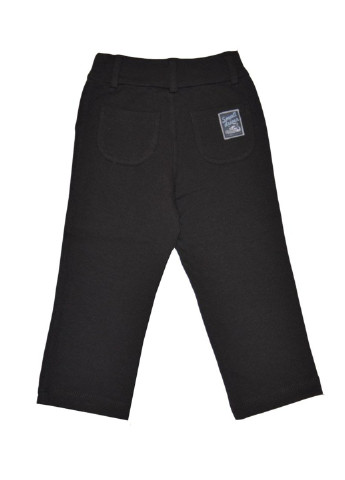 Темно-серые кэжуал демисезонные брюки со средней талией Wojcik
