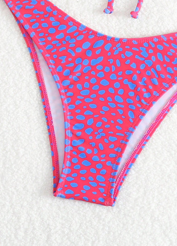 Комбинированный летний купальник (лиф, трусики) бандо, раздельный SHEIN