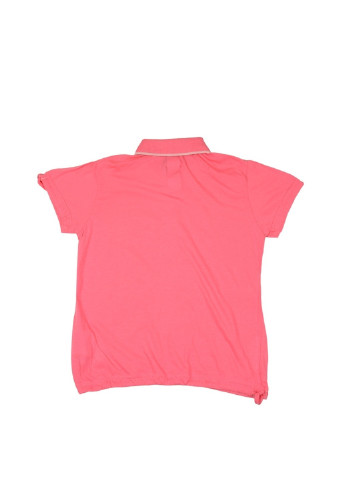 Розовая детская футболка-поло для девочки Champion