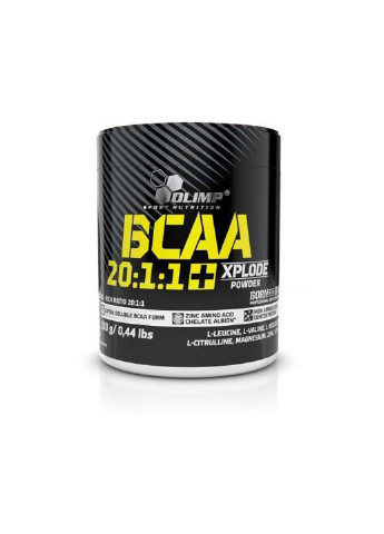 Амінокислота BCAA для спорту BCAA 20:1:1 Xplode 200 г 27 servings Pear Olimp Sport Nutrition (253397764)