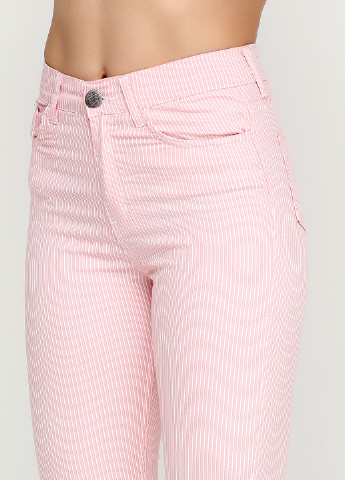 Розовые кэжуал летние зауженные брюки Miss Poem