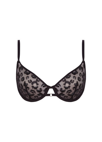 Чорний бюстгальтер Women'secret з кісточками поліестер