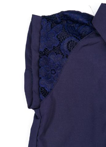 Темно-синя блуза Time of Style