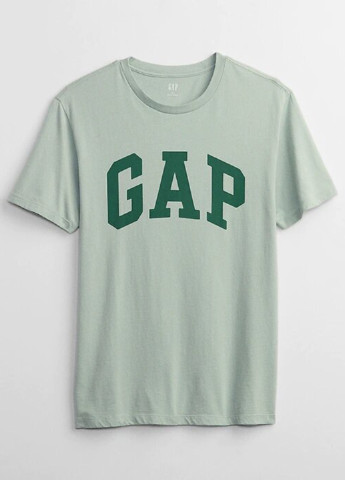 Мятная футболка Gap