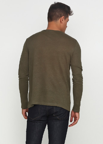 Оливковий (хакі) демісезонний пуловер пуловер RR
