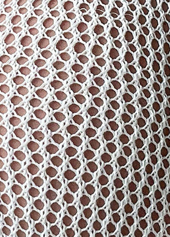 Белая пляжный однотонная юбка SHEIN а-силуэта (трапеция)