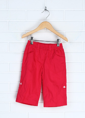Малиновые кэжуал летние прямые брюки Mini