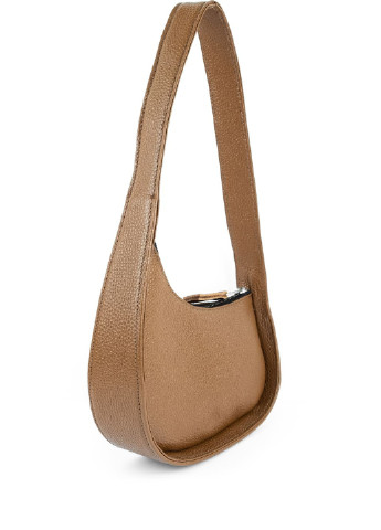 Кожаная женская сумка багет Rowsy коричневая Kozhanty (252316674)