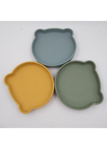 Детский набор посуды 6433 2 предмета синий No Brand (253624963)