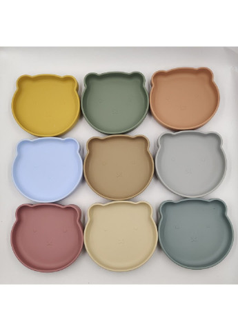 Детский набор посуды 6433 2 предмета синий No Brand (253624963)