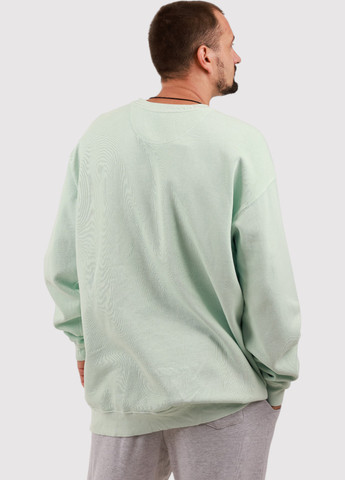 Мятный свитшот Blue 84 однотонный без декора (361422130)