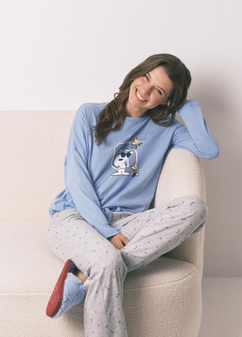 Комбінована всесезон піжама (лонгслів, штани) лонгслів + брюки Women'secret