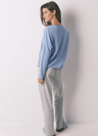 Комбінована всесезон піжама (лонгслів, штани) лонгслів + брюки Women'secret