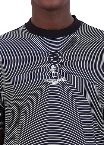 Чорна футболка Karl Lagerfeld