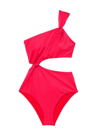 Червоний демісезонний купальник монокіні Victoria's Secret