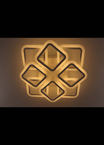 Люстра потолочная LED с пультом A2400/4+4S-RGB-wh Белый 11х50х50 см. Handmade (234540176)