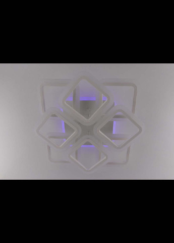 Люстра потолочная LED с пультом A2400/4+4S-RGB-wh Белый 11х50х50 см. Handmade (234540176)
